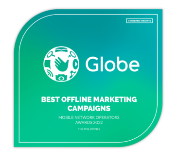 Best Offline Marketing Campaigns - Mobile Network Awards 2022 - Globe