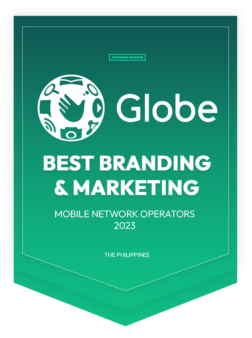 Best Branding & Marketing - Mobile Network Awards 2023 – Globe