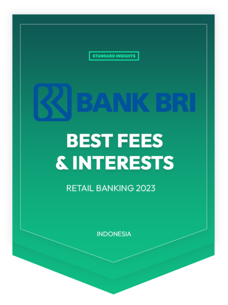 Best Fees & Interest Rates - Retail Banking Awards 2023 - Bank Rakyat Indonesia