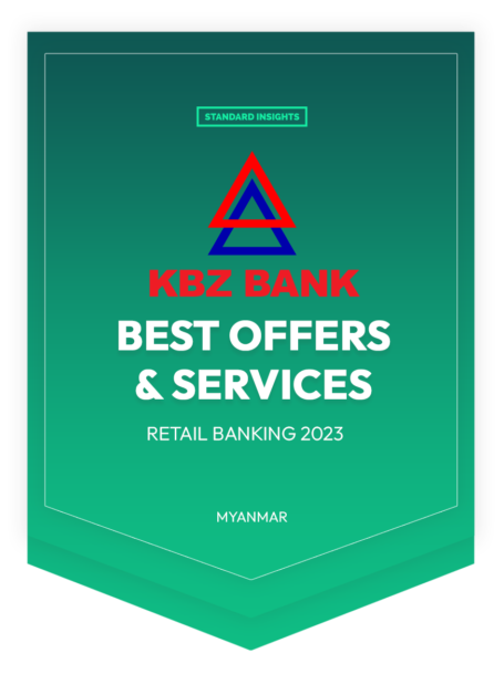 Best Offers & Services - Retail Banking Awards 2023 - KBZ Bank