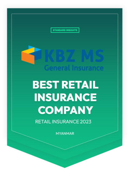 Best Retail Insurance - Retail Insurance Awards 2023 - KBZ MS