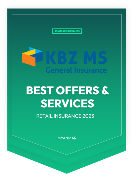 Best Offers & Services - Retail Insurance Awards 2023 - KBZ MS