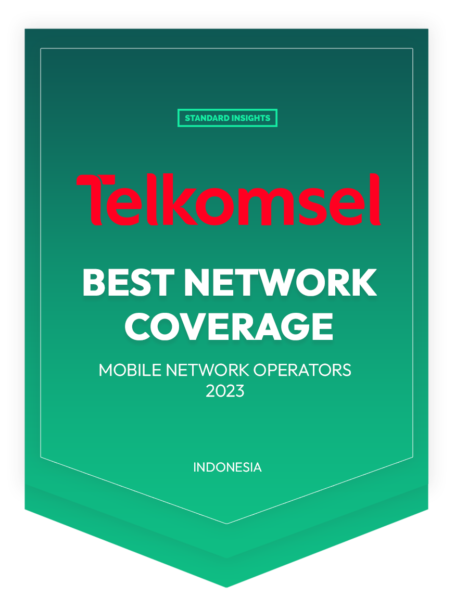 Best Network Coverage - Mobile Network Operator Awards 2023 - Telkomsel