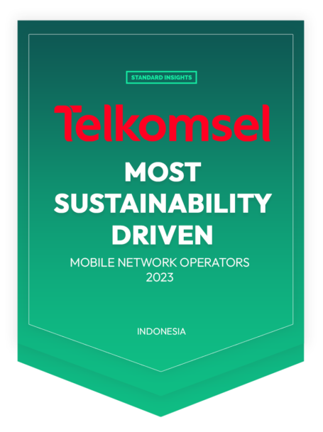 Most Sustainability Driven - Mobile Network Operator Awards 2023 - Telkomsel