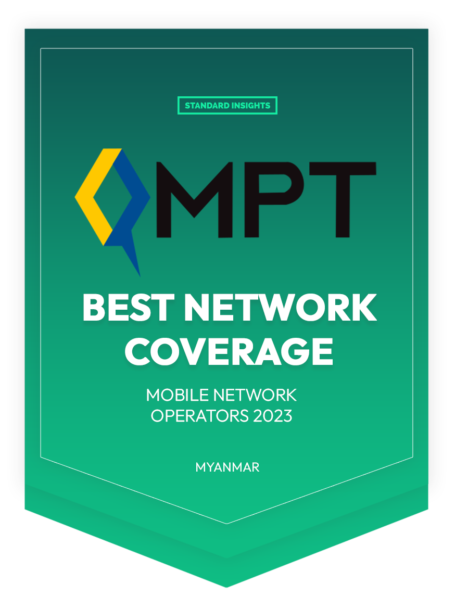 Best Network Coverage - Mobile Network Awards 2023 - MPT