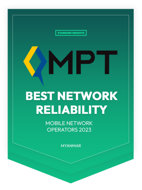 Best Network Reliability - Mobile Network Awards 2023 - MPT