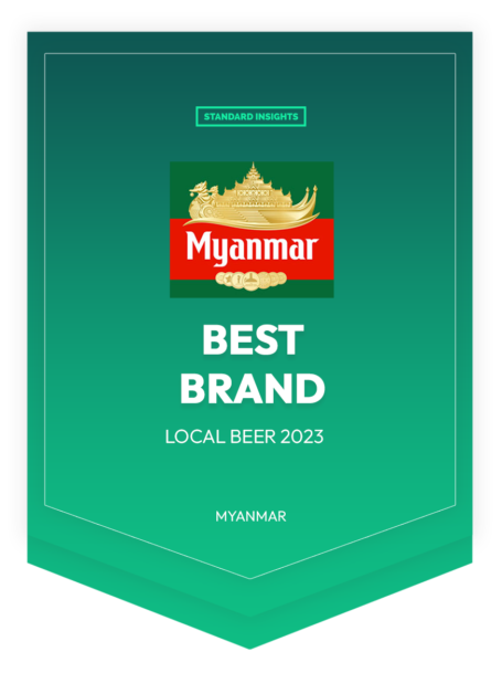 Best Brand - Local Beer Awards 2023 - Myanmar Beer