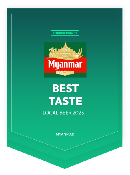 Best Taste - Local Beer Awards 2023 - Myanmar Beer