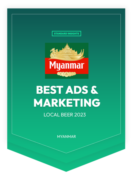 Best Ads & Marketing - Local Beer Awards 2023 - Myanmar Beer