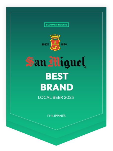 Best Local Beer Brand - Local Beer Awards 2023 - San Miguel