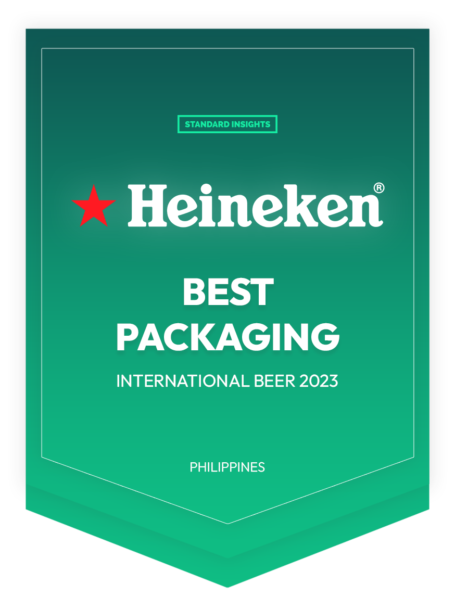 Best Packaging - International Beer Awards 2023 - Heineken