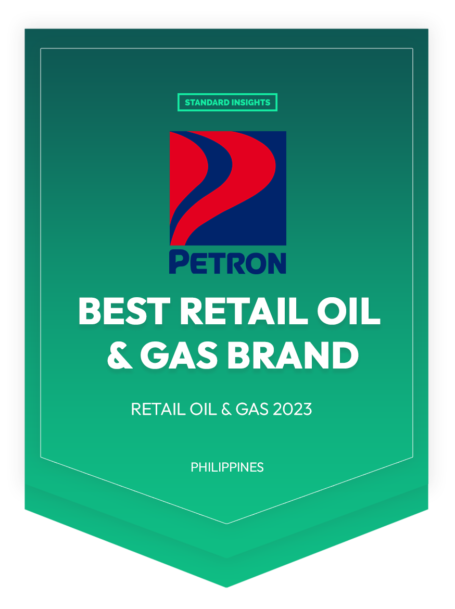 Best Retail Oil & Gas Brand - Retail Oil & Gas Awards 2023 - Petron