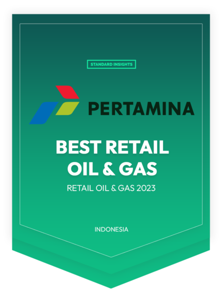 Best Retail Oil & Gas Brand - Retail Oil & Gas Awards 2023 - Pertamina