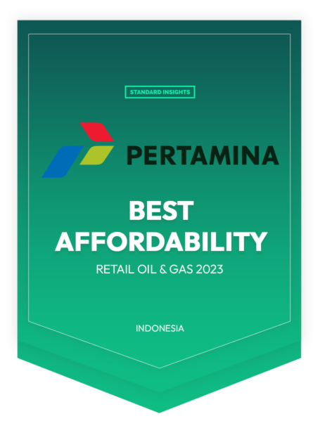 Best Affordability - Retail Oil & Gas Awards 2023 - Pertamina