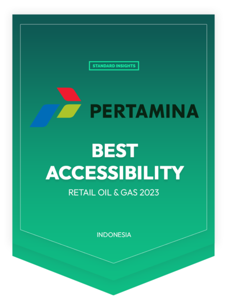 Best Accessibility - Retail Oil & Gas Awards 2023 - Pertamina