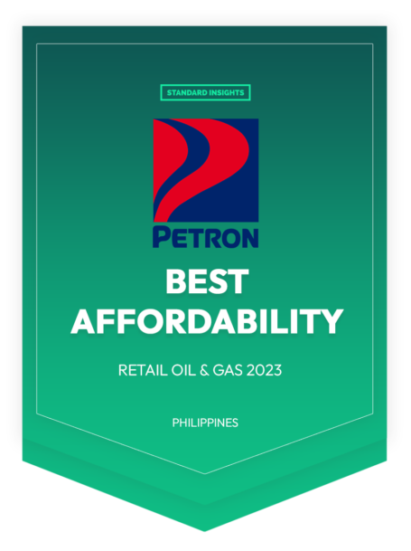 Best Affordability - Retail Oil & Gas Awards 2023 - Petron