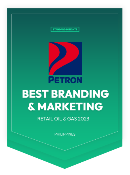 Best Branding & Marketing - Retail Oil & Gas Awards 2023 - Petron