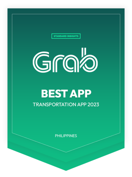 Best Transportation App - Transportation App Awards 2023 - Grab