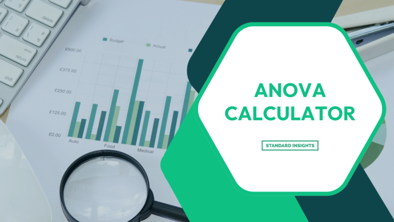 Anova calculator