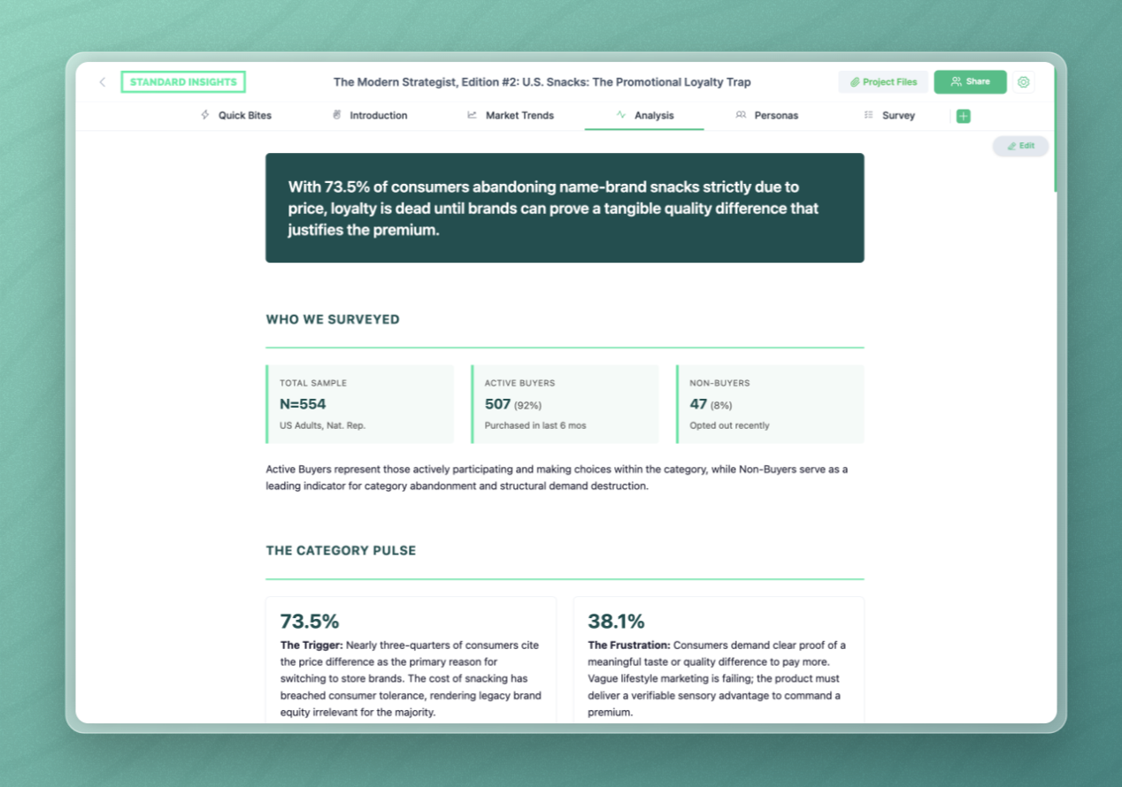Opportunities and audience feedback