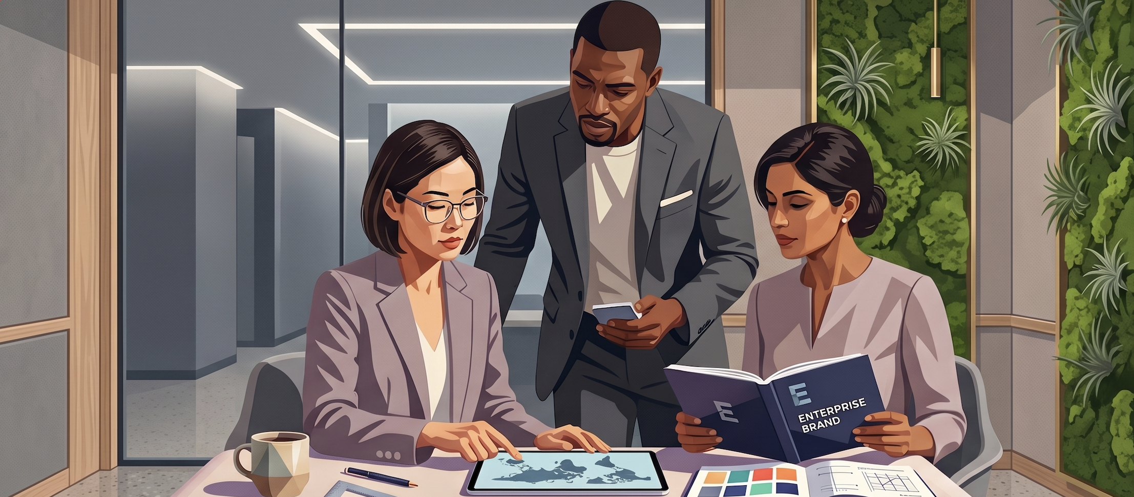 Enterprise brand teams research