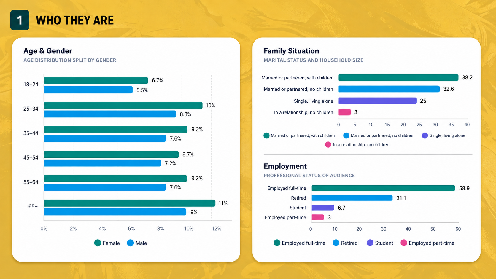 Demographics and lifestyle profiling